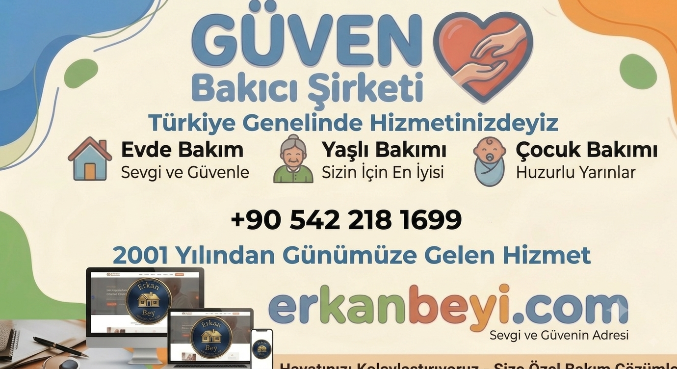 Mersin Bakıcı Şirketi - Yatılı Hasta Yaşlı Bakıcısı