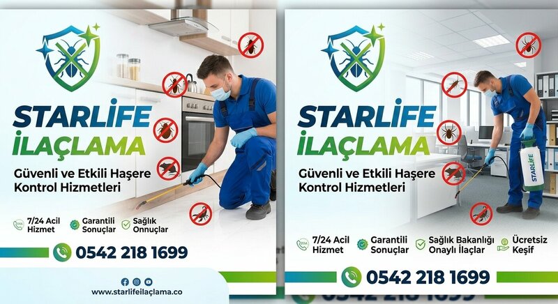 Mersin İlaçlama - Starlife Böcek İlaçlama
