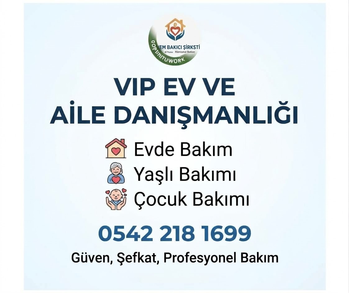 Mersin Yaşlı Bakıcı - VIP Bakıcı Danışmanlık