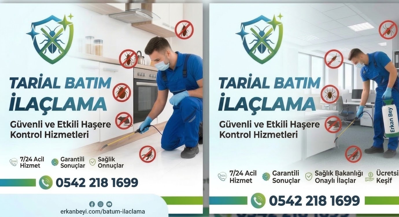 Gürcistan Batum İlaçlama - Böcek Haşere İlaçlama Pest Control Batumi